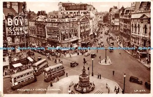 R389729 Piccadilly Circus London LP 477 Lansdowne Production Co RP 1953