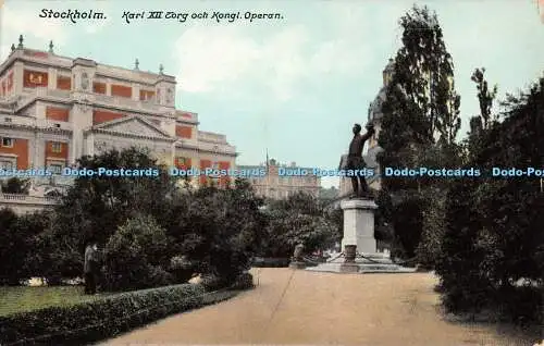 R389781 Stockholm Kari XII Torgoch Kongl Operan Axel Eliasons No 3741
