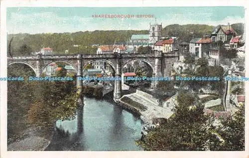 R389832 Knaresborough Bridge Gottschalk Dreyfuss and Davis Co 1908