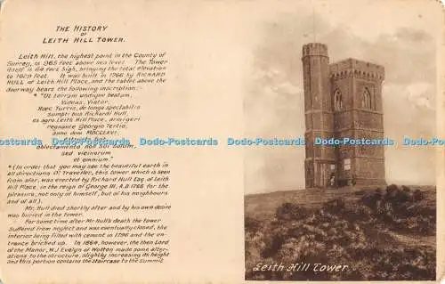 R393782 Die Geschichte des Leith Hill Tower höchsten Punktes in der Grafschaft Surrey Fr