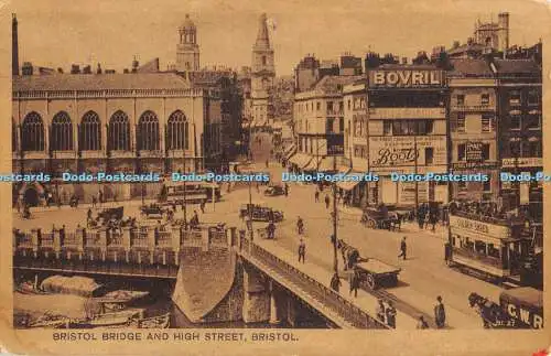 R391756 Bristol Bristol Bridge and High Street 1967