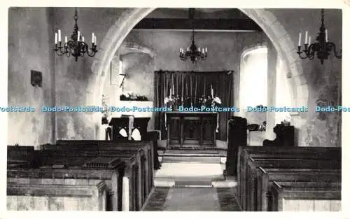 R391771 Unbekanntes Kircheninneres Sussex Postkarte