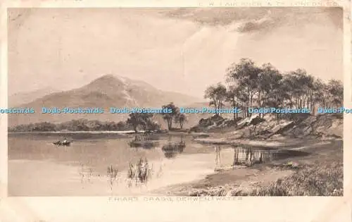 R389924 Friars Cragg Derwentwater C W Faulkner and Co 1904