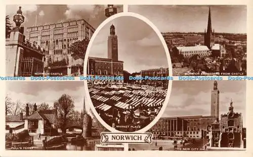 R391831 Norwich Market Place The New City Hall RP Multi View