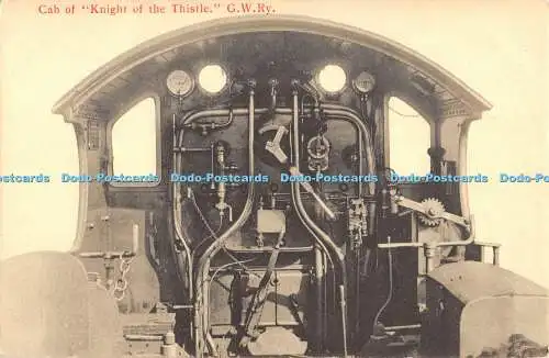 R393866 Führerhaus von Knight of the Thistle G W Ry The Locomotive Publishing Limited Lo