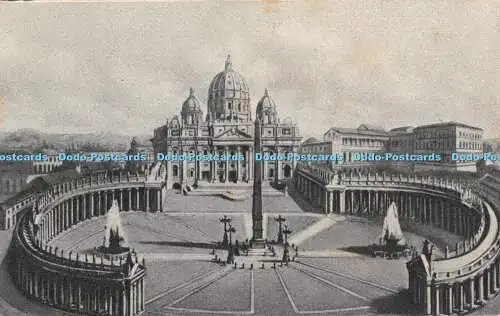 R391844 Citta del Vaticano Piazza an Pietro La Basilica e il Vaticano Enrico Ver