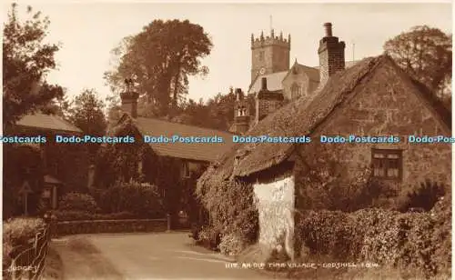 R393942 Judges 1117 An Old Time Village Godshill I O W