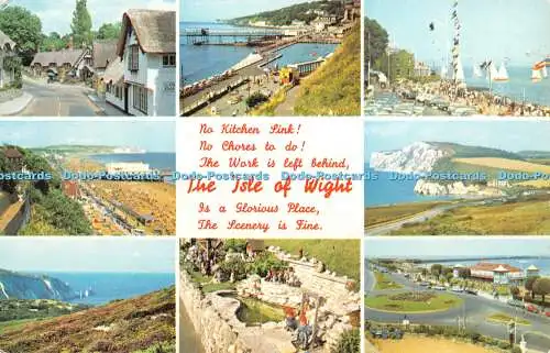 R391905 Isle of Wight Shanklin Old Village Ventnor W J Nigh Jarrold Multi View