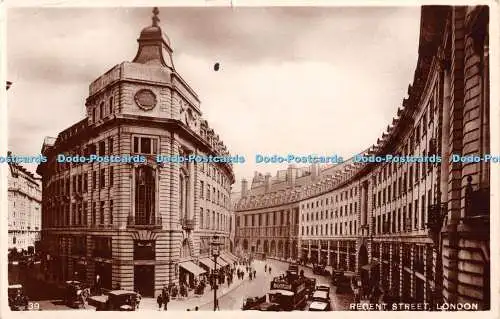 R391913 London Regent Street Excel Serie RP 1938