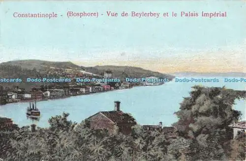 R391951 Constantinople Bosphore Vue de Beylerbey et le Palais Imperial M B 31