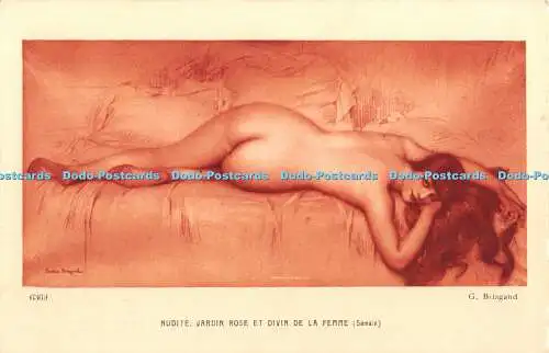 R391958 Nudite Jardin Rose et Divin de la Femme Samain Braun and Cie G Brisgand