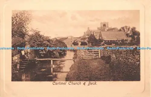 R390105 Cartmel Church and Beck Friths Series No 34095