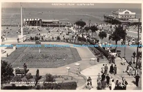 R393999 Dolphin Gardens and Pier Pavilion Cleethorpes Empire View Production RP