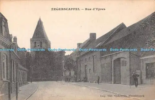 R392001 Zegerscappel Rue d Ypern Gobrecht Edia