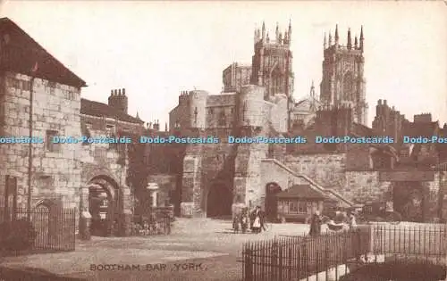 R392024 York Bootham Bar P C Reb Series No 4654