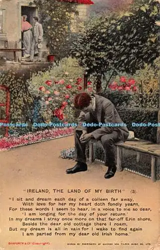 R394119 Irland das Land meines Geburtstags 3 Bamforth Serie Nr 4571 1910