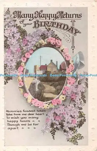 R394175 Many Happy Returns your Birthday Memories londest token take from me dea