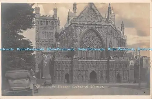 R392171 Exeter Cathedral Westfront V L No 11577 RP
