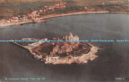 R392172 St Michaels Mount from the Air Luftaufnahme von Airco Aerials 1926