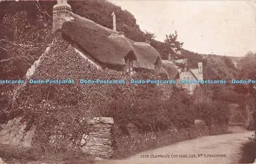 R392173 Old Maid Cottage Lee Nr Ilfracombe J Salmon Sepio Serie 1924