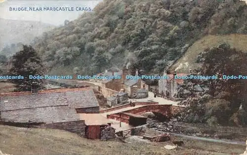 R392180 Brücke bei Hardcastle Crags Photochrom