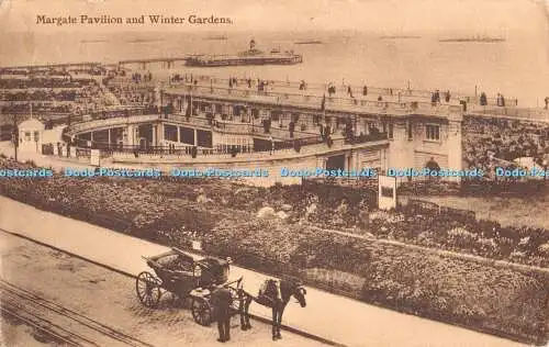 R390318 Margate Pavilion and Winter Gardens Horse Gore and Gore J 469 4674 1915