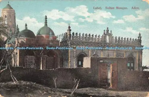 R392183 Aden Lahej Sultan Moschee Postkarte