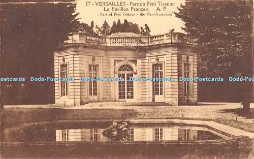 R392187 Versailles Park Petit Trianon der französische Pavillon A Papeghin