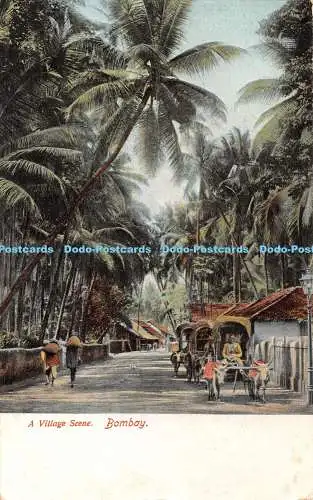 R394230 A Village Scene Bombay