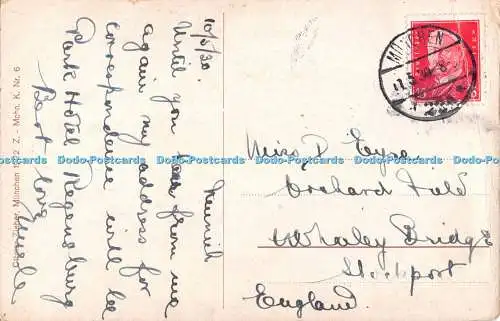 R394242 Ottmar Zieher München 1922 Z Mchn K Nr 6 1930