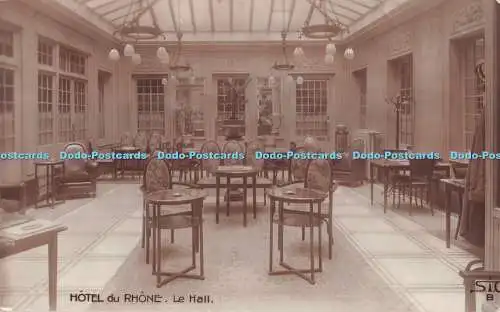 R390375 Hotel du Rhone Le Hall SIC Rue Jean Jacques Rousseau Paris Pres du Louvr