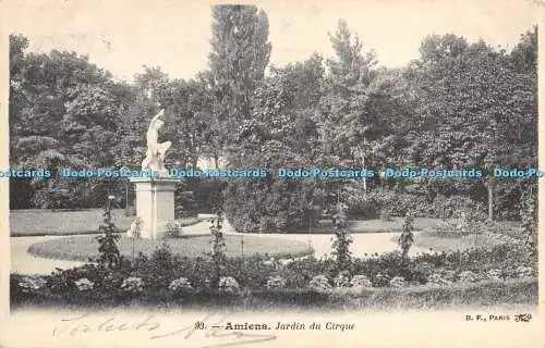 R390470 93 Amiens Jardin du Cirque B F Paris