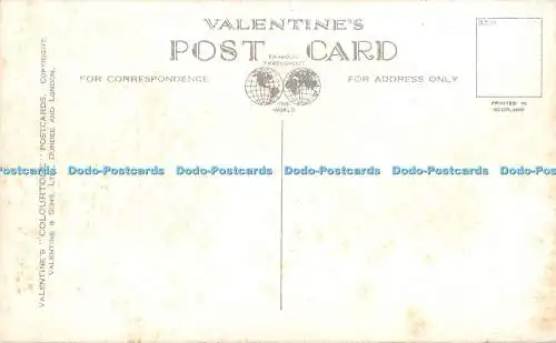 R390484 Cameron Forth Bridge Valentines farbige Postkarten