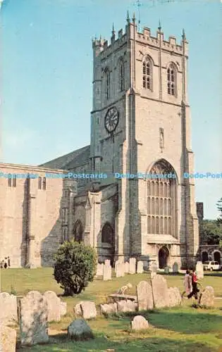 R394521 JH58 Christchurch Priory J Hammersley Plastichrome Farbbild