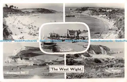 R392525 The West Wight Yarmouth Totland Bay H K Merwood RP Multi View