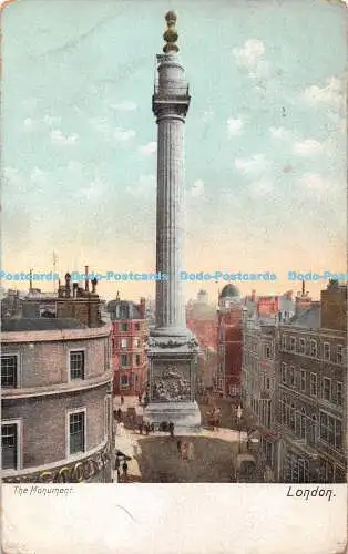 R394565 The Monument London Hartmann 1904