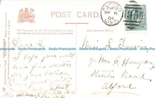 R392544 Bristol Norman Tower Tuck Oilette Postkarte 1784 1904