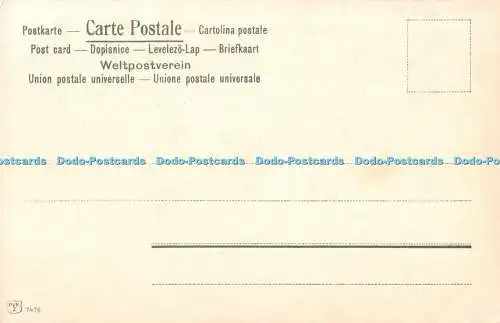 R390677 Hund und Enten Gemälde Postkarte PVKZ 7476