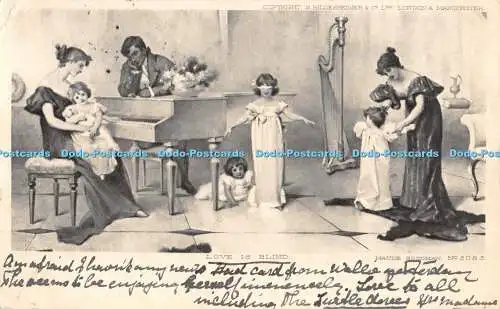 R390696 Love is Blind Maude Goodman No 5085 S Hildesheimer 1905