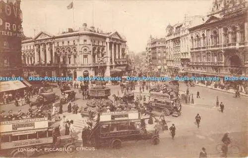 R390700 London Piccadilly Circus The London Stereoscopic Companys LESCO Serie