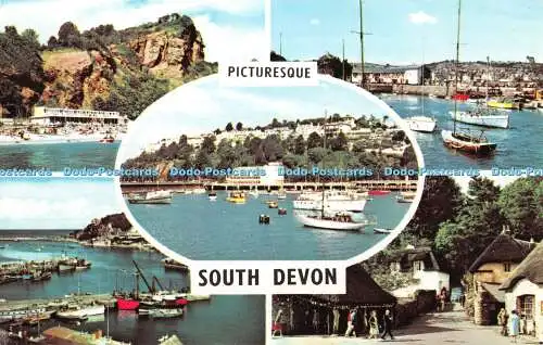 R392613 Malerische South Devon Oddicombe Brixham Torquay Multi View