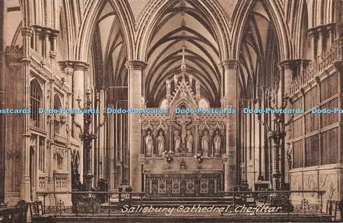 R392638 Salisbury Cathedral The Altar F Frith No 66578