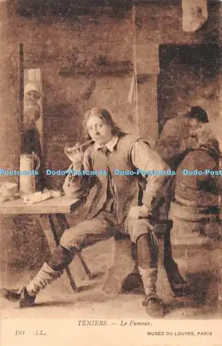 R394694 Teniers Le Fumeur 191 LL Musee du Louvre Paris Der Raucher Der Raucher