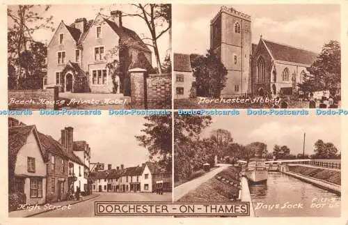 R392759 Dorchester on Thames High Street Days Lock F Frith Multi View