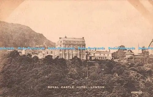 R392976 Lynton Royal Castle Hotel H C Sheppard Fine Art Gallery