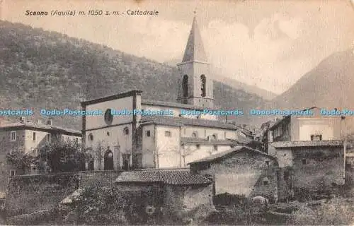 R393010 Scanno Aquila Catdrale 12222 Edizris Flli Pagliari Scanno 1932