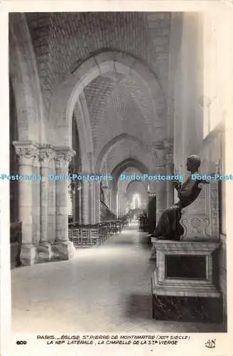 R395037 Paris Eglise St Pierre de Montmartre La Nef Laterale La Chapelle de la S