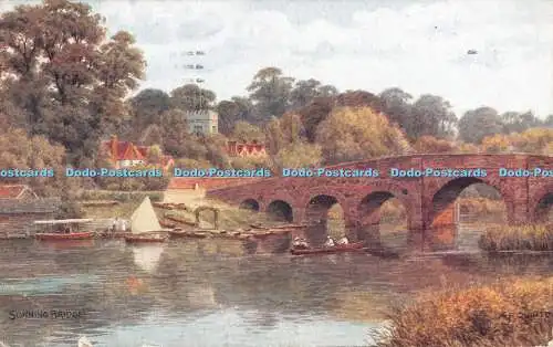 R393076 Sonning Bridge A R Quinton Salmon 1939 1851