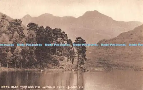 R393228 15859 Blea Tarn and the Langdale Pikes Judges 1949