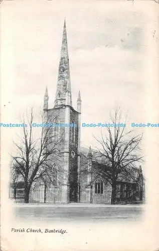 R395302 Banbridge Parish Church Postkarte 1904